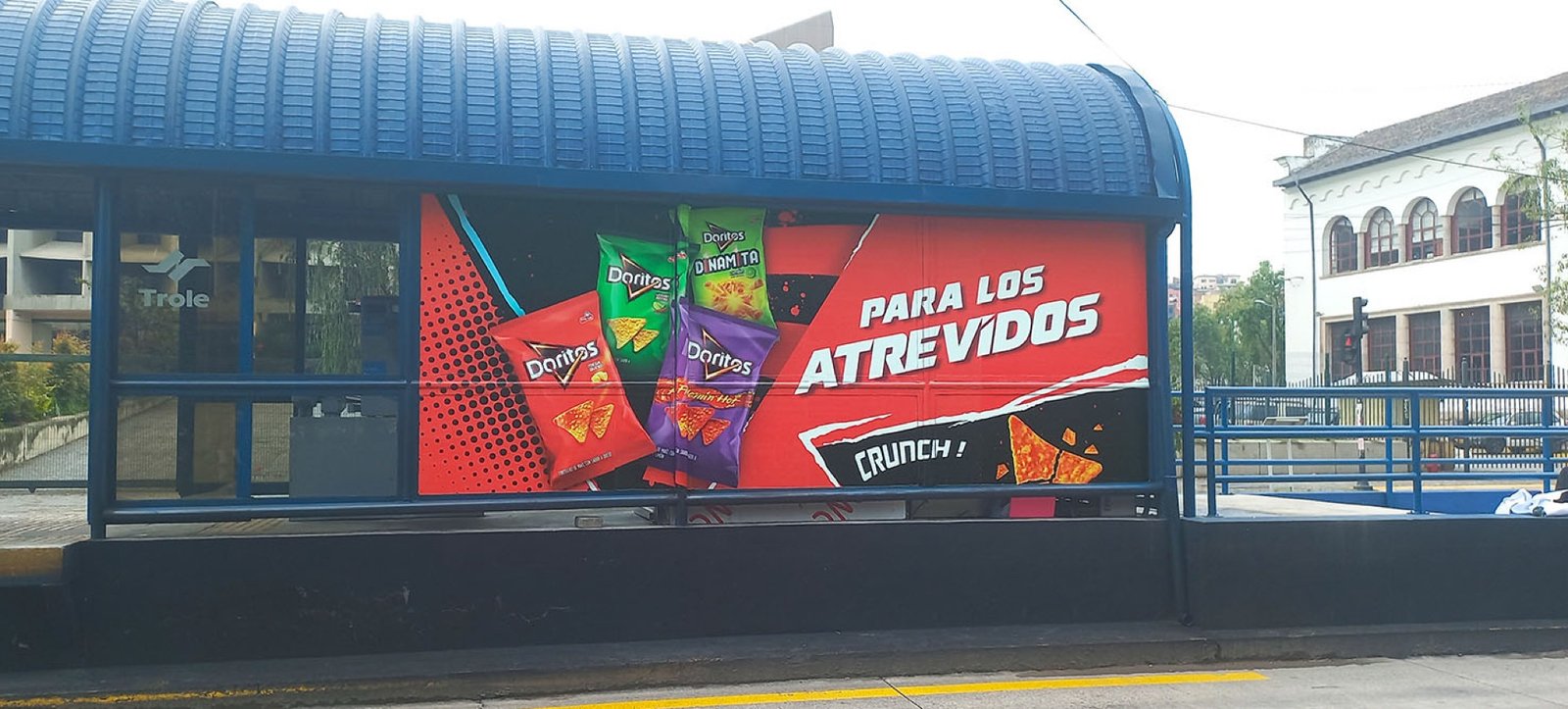 BRANDING PARADAS ECOVÍA Y TROLEBÚS