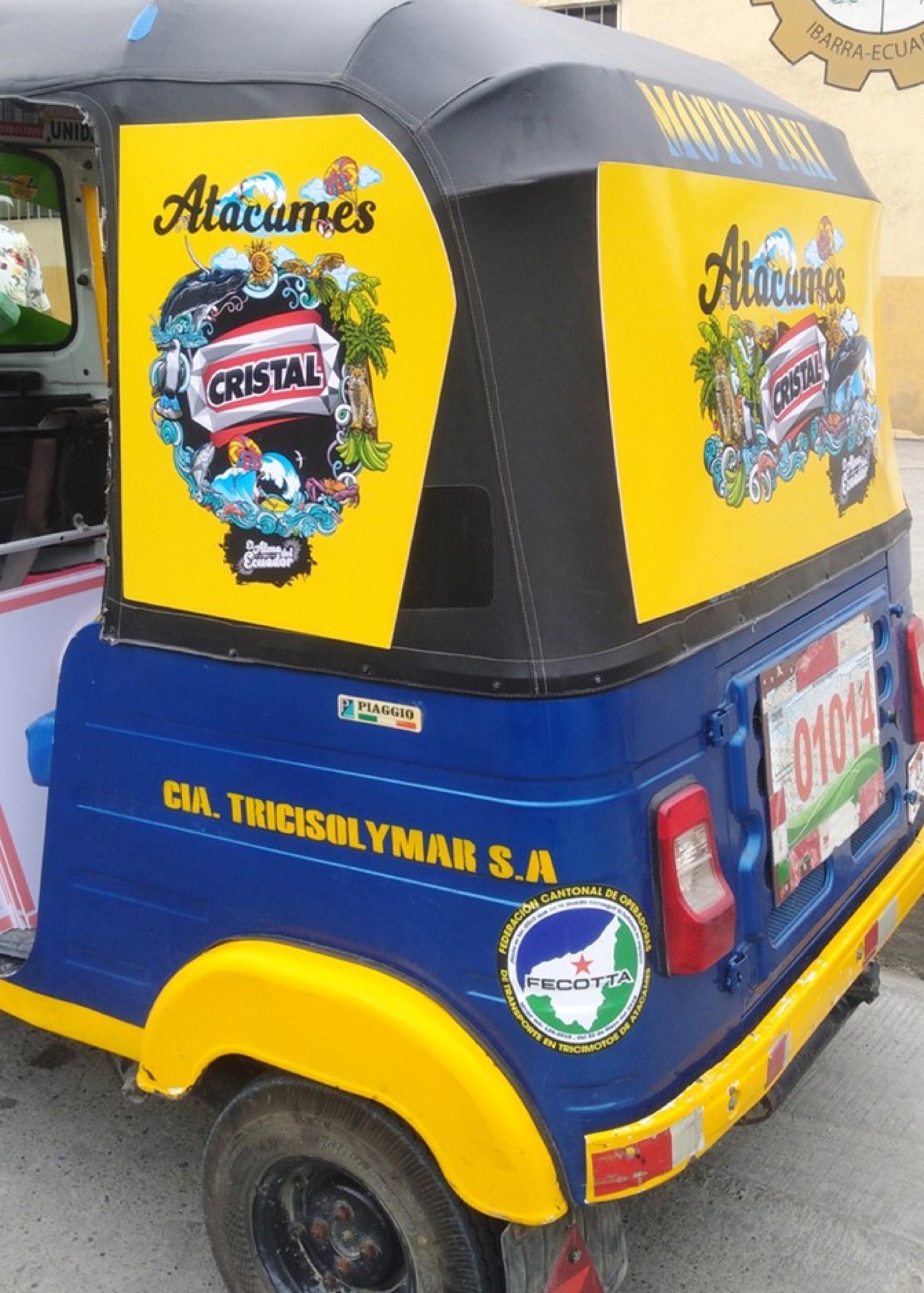 MOTOTAXIS TRIPLE LADO