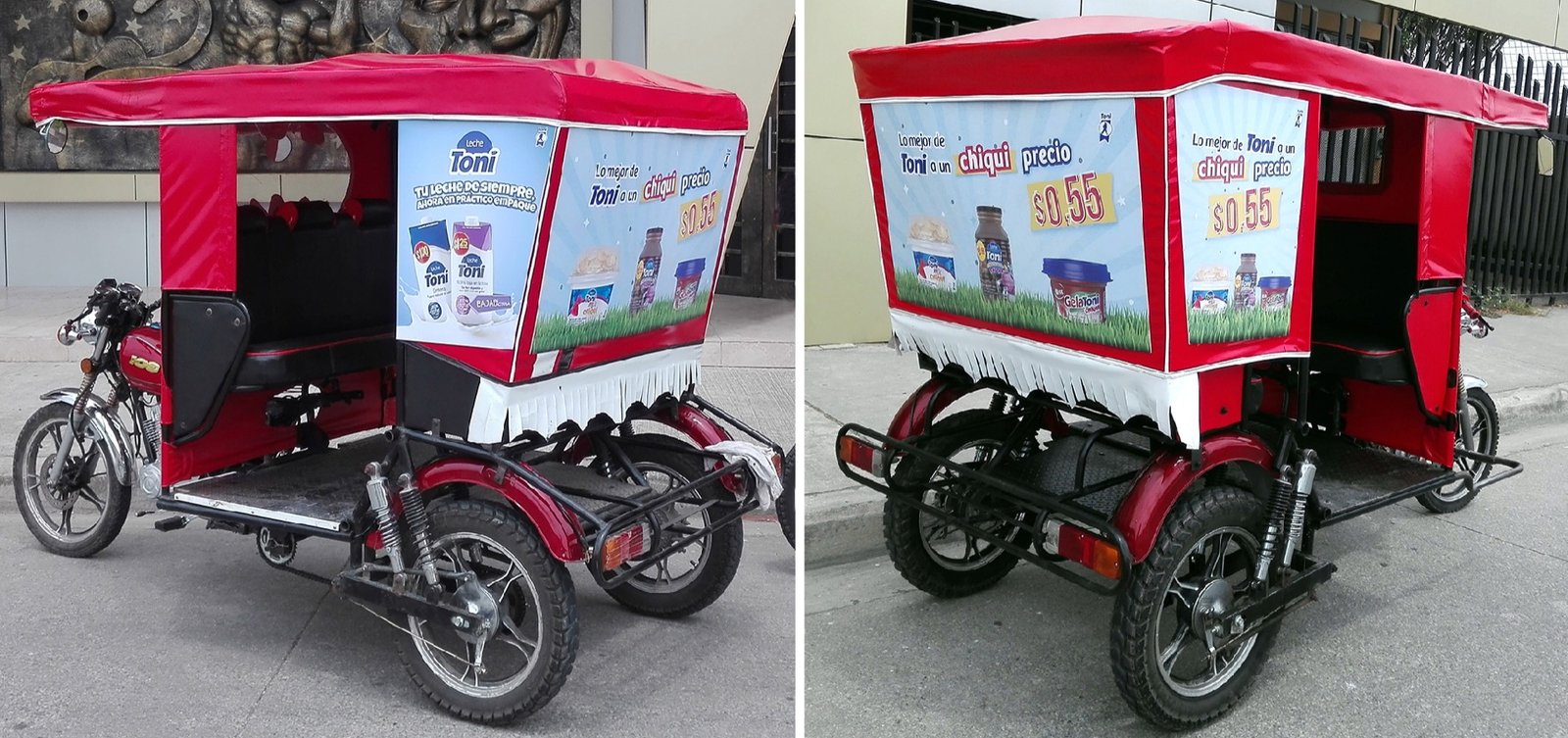 MOTOTAXIS TRIPLE LADO