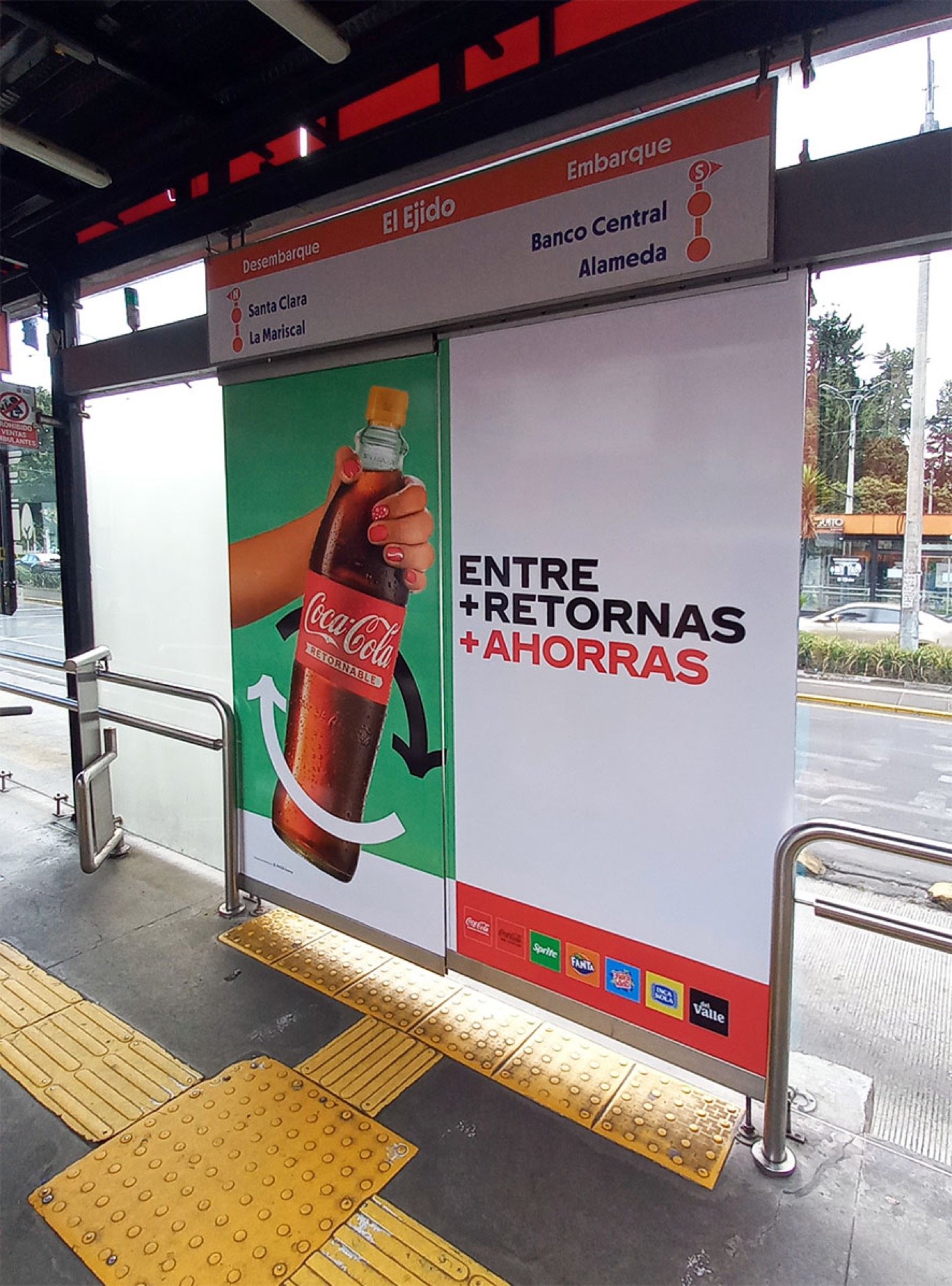 PUERTAS PARADAS ECOVÍA Y TROLEBÚS